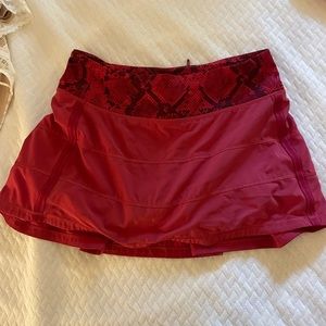 Lululemon tennis skirt size 4